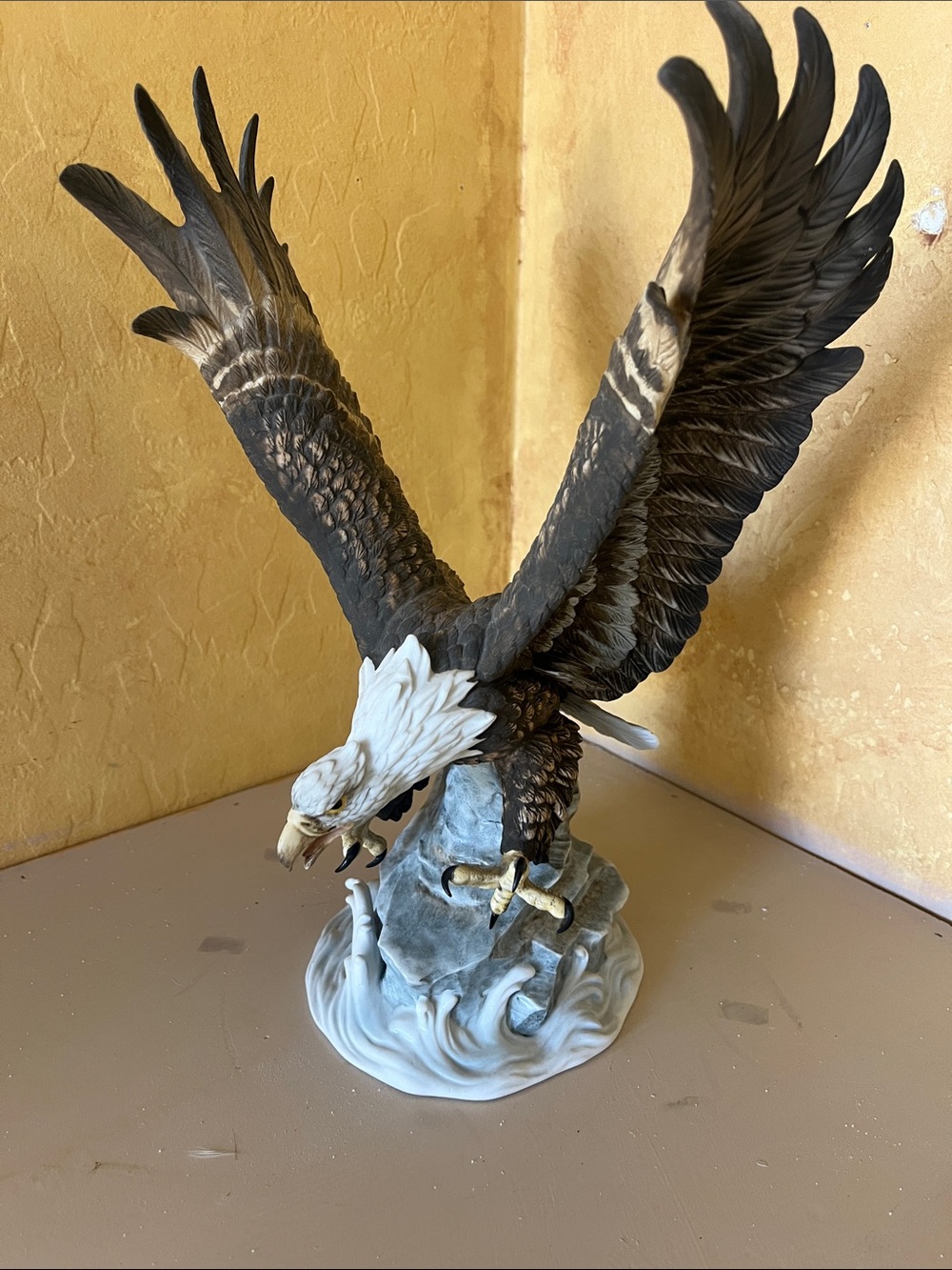 Porcelain Bald Eagle